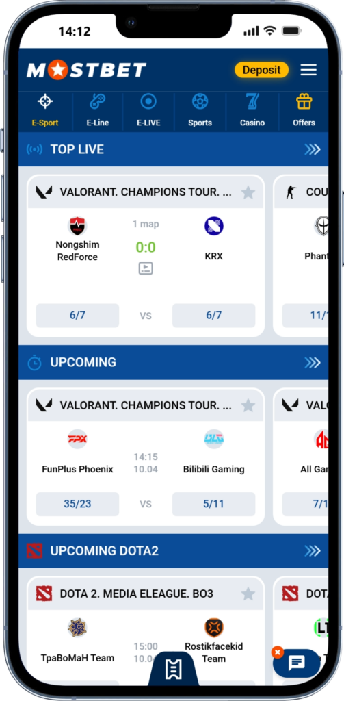 Mostbet CyberSport